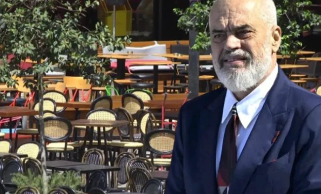 Edi Rama prezanton planin e ri: Për çdo karrige jashtë, bizneset do të japin një…