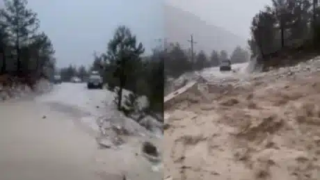 Stuhitë dhe rrebeshet bëjnë NAMIN në këtë qytet të vendit: Uji vërshellen në rrugë, 9 persona…