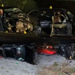 Makinat të bëra copash, dalin pamjet e aksidentit tragjik ku humbën jetën dy motrat Dhimaku!