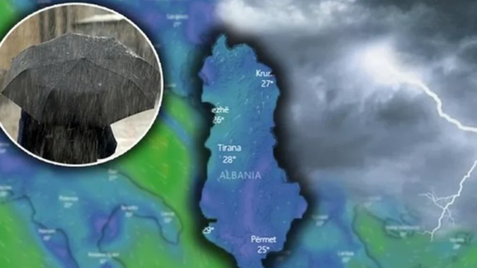 Rrebeshe të forta dhe ulje temperaturash…Moti bënë kthesën drastike ditën e nesërme, ja cfarë ju pret!