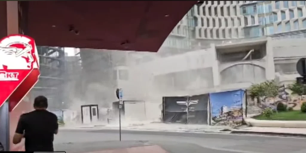 “Çmendet” moti! Stuhi e fortë shiu në kryeqytet, era merr para karrige e…