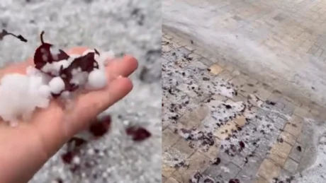 Cmendet moti! Stuhia e breshërit bënë NAMIN në vendin tonë (Video)