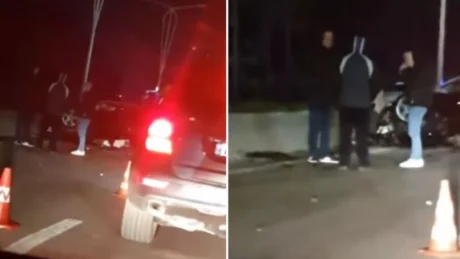 Aksident zinxhirë në vend! 6 automjete bëhen copash, disa persona thuhet se…